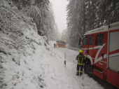 Bergung Schneepflug Uttenheim